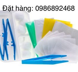 Bộ dụng cụ thay băng, rửa vết thương